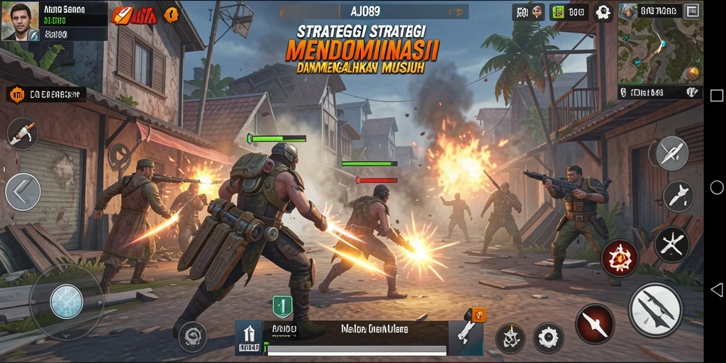 Tampilan gameplay AJO89 yang strategis dan menantang.