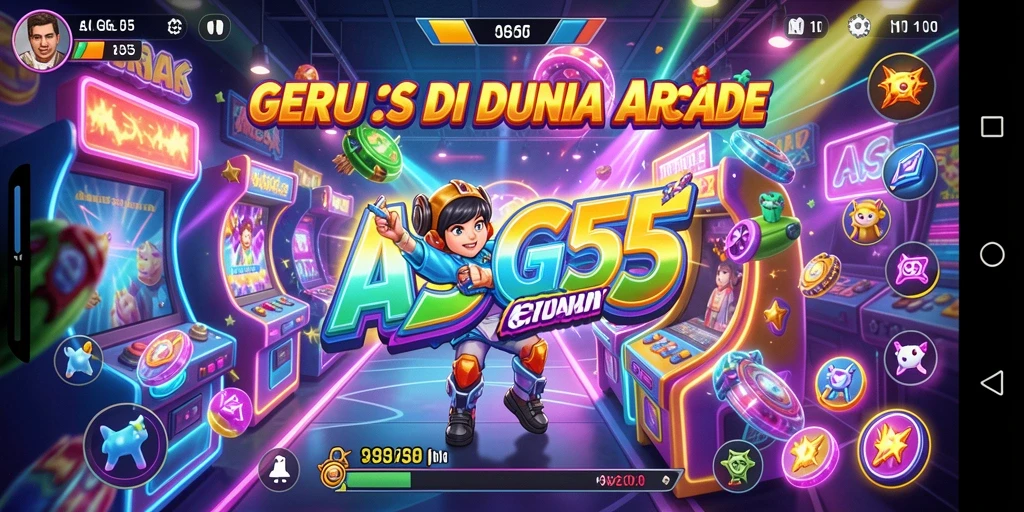 Tampilan gameplay ASG55 yang seru dan menarik.