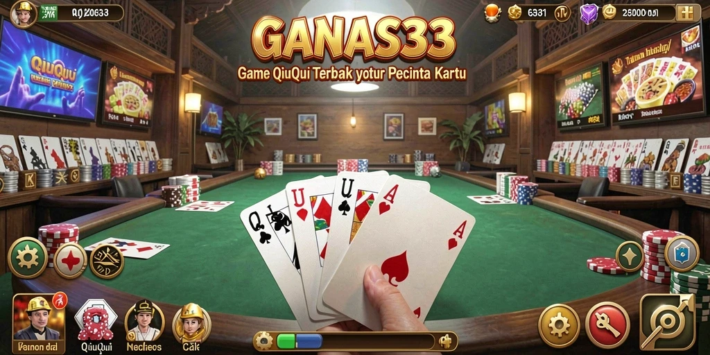 Tampilan gameplay QiuQiu yang penuh aksi dan menarik.