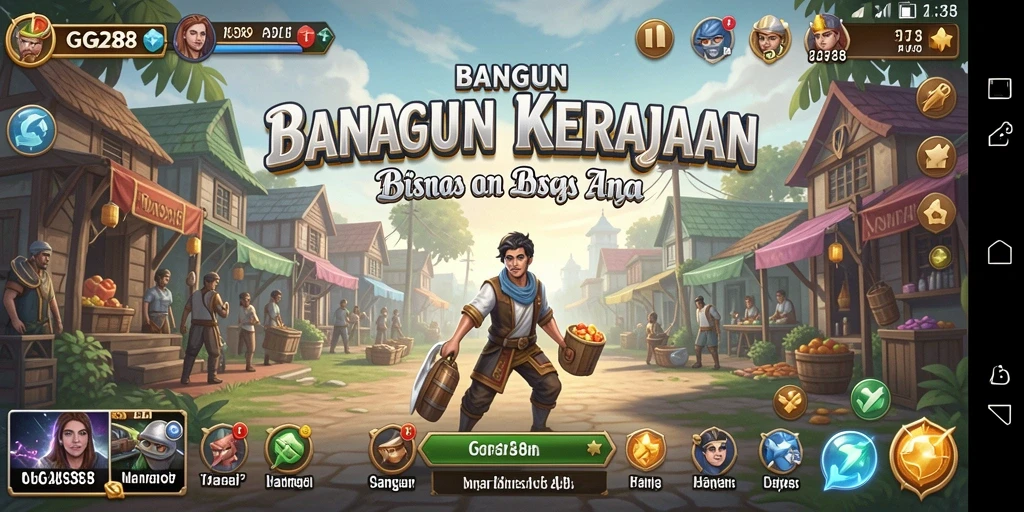 Tampilan gameplay GG288 yang menarik dan adiktif.