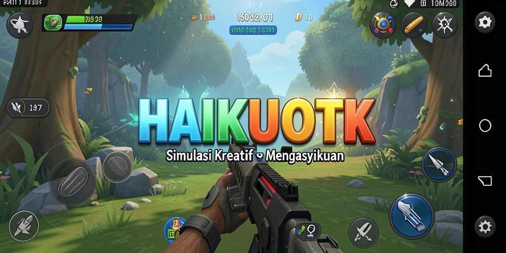 Tangkapan layar utama HAIKUOTK yang menunjukkan gameplay Simulation yang menarik.