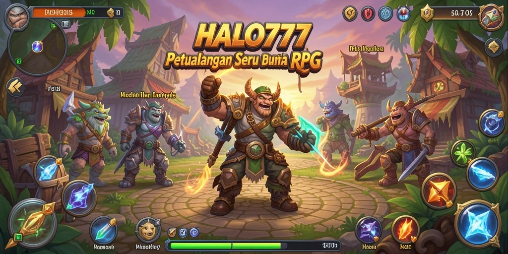 Tampilan menarik dari pertarungan epik di HALO777.