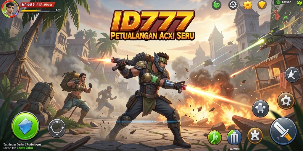Tangkapan layar permainan ID777 menampilkan aksi cepat dan grafis menawan.