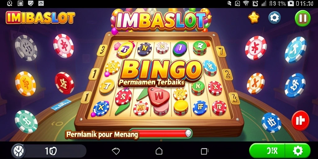 Screenshot gameplay menarik dari IMBASLOT Bingo.