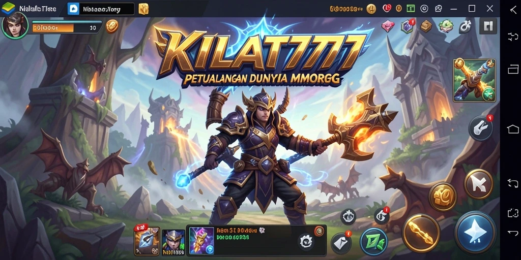 Gameplay seru dan interaktif di KILAT777 dalam dunia MMORPG.