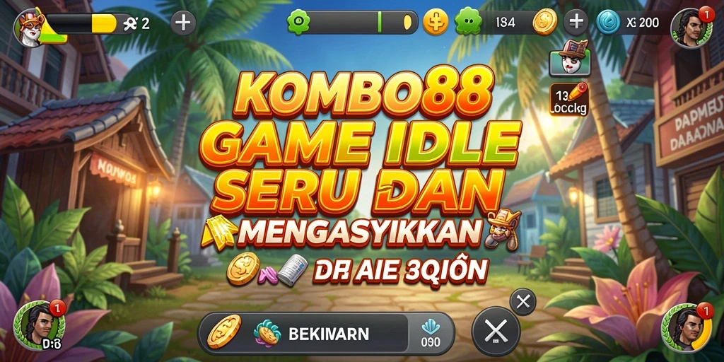 Tampilan gameplay KOMBO88 yang menarik dan adiktif.