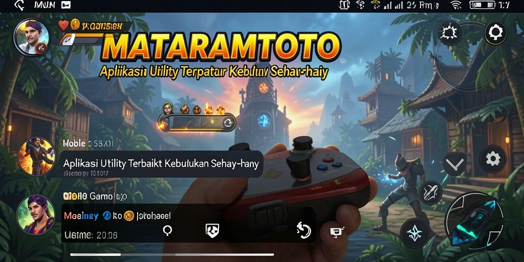 Tampilan utama MATARAMTOTO yang sederhana dan informatif