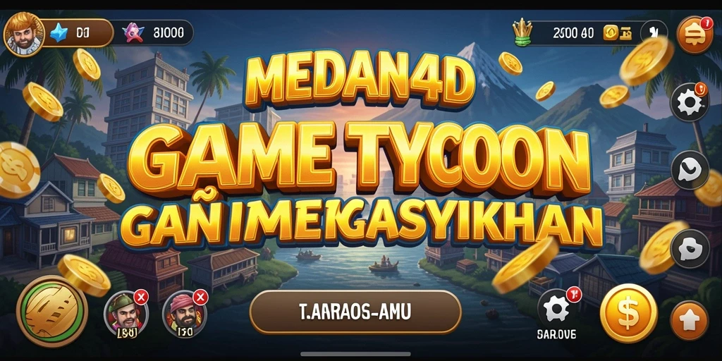 Tampilan gameplay <strong>MEDAN4D</strong> yang mengasyikkan dengan simulasi bisnis yang realistis.