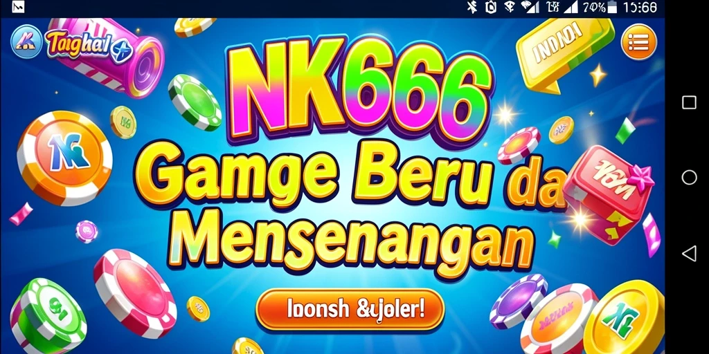 Tampilan gameplay Bingo yang menarik di NK666.