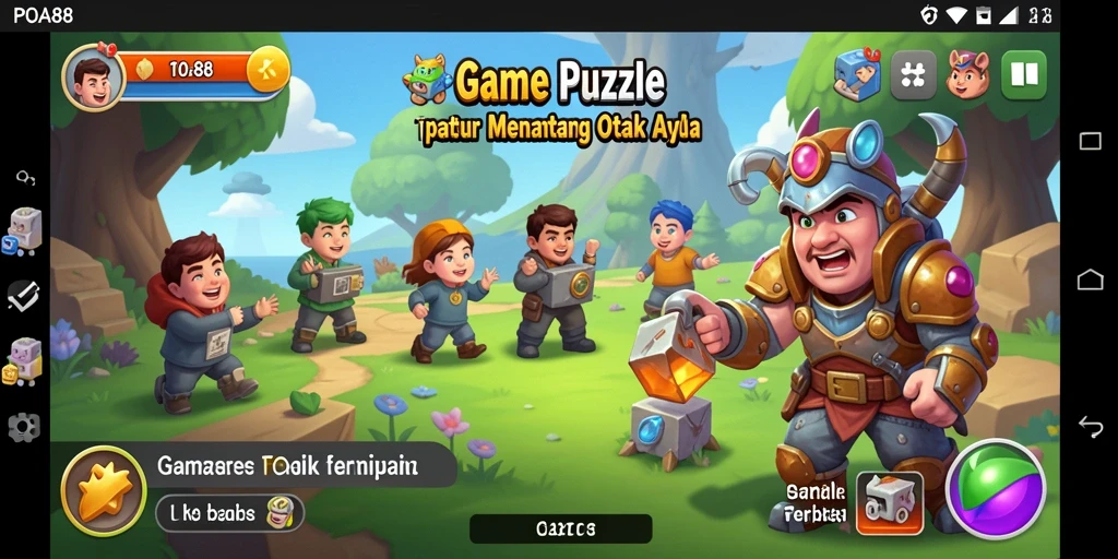 Tangkapan layar POA88 menampilkan gameplay teka-teki yang seru dan menarik.