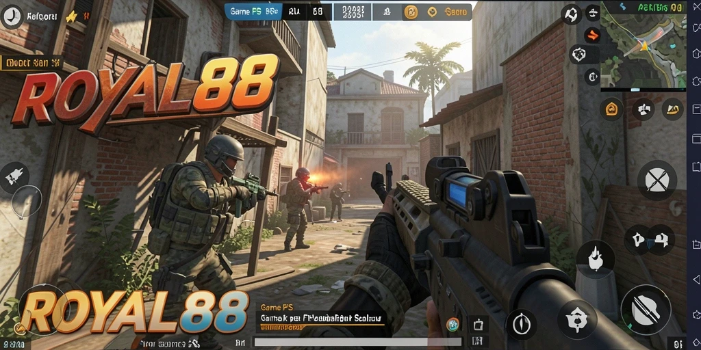 Gameplay aksi seru di ROYAL88 dengan grafis yang menawan.