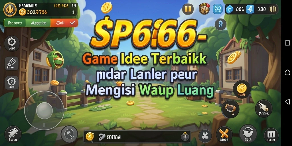 Tampilan gameplay SP666 menampilkan aksi pengumpulan sumber daya yang menarik.