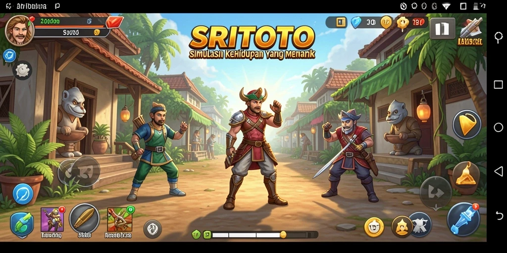 Gameplay menarik dan interaksi karakter yang mendalam.