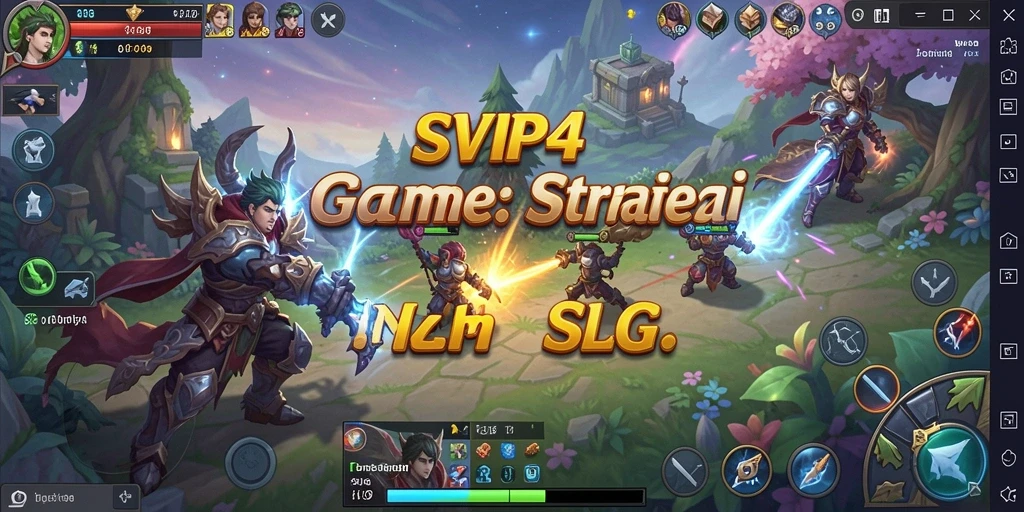 Tangkapan layar menampilkan momen mendebarkan dalam gameplay SLG.