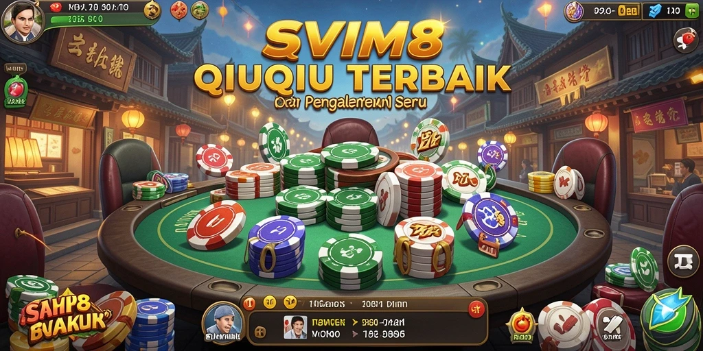 Tampilan gameplay QiuQiu yang seru dan menarik