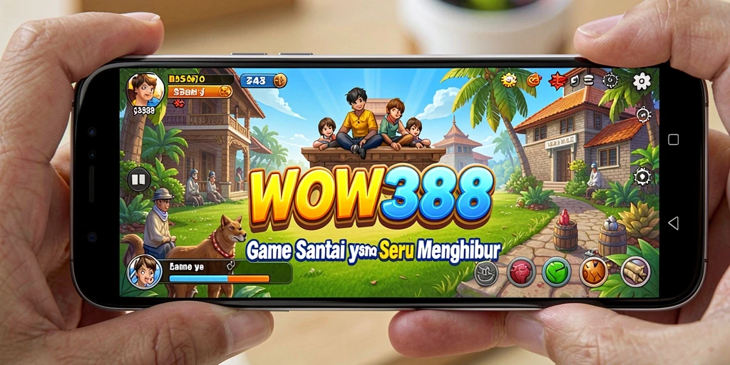 Tampilan gameplay WOW388 yang menghibur dan menyenangkan.
